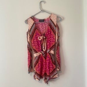 minkpink african trance playsuit
